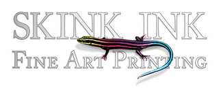SKINK INK FINE ART PRINTING logo