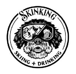 SKINKING SKIING + DRINKING logo