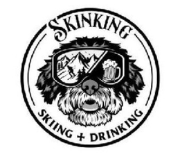 SKINKING SKIING + DRINKING