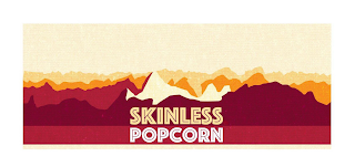 SKINLESS POPCORN logo