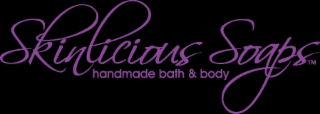 SKINLICIOUS SOAPS HANDMADE BATH & BODY logo