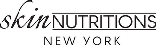SKINNUTRITIONS NEW YORK logo