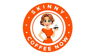 SKINNY COFFEE NOW logo