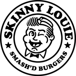 SKINNY LOUIE SMASH'D BURGERS logo