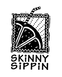 SKINNY SIPPIN logo