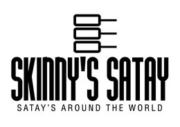 SKINNY'S SATAY SATAY'S AROUND THE WORLD logo