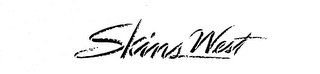 SKINS WEST logo