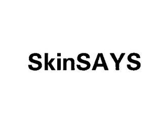 SKINSAYS logo