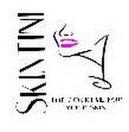 SKINTINI THE COCKTAIL FOR YOUR SKIN logo