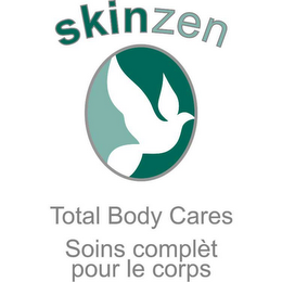 SKINZEN TOTAL BODY CARE SOINS COMPLÈT POUR LE CORPS logo