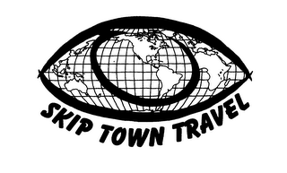 SKIP TOWN TRAVEL logo
