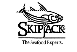 SKIPJACK'S THE SEAFOOD EXPERTS. logo