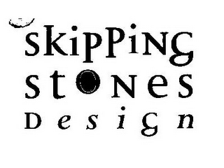 SKIPPING STONES DESIGN logo