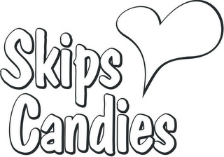 SKIPS CANDIES logo