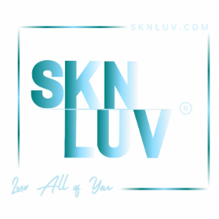SKNLUV LUV ALL OF YOU SKNLUV.COM logo