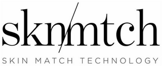 SKNMTCH SKIN MATCH TECHNOLOGY logo