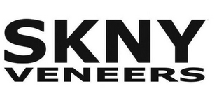 SKNY VENEERS logo