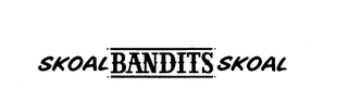 SKOAL BANDITS SKOAL logo