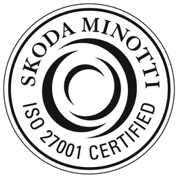 SKODA MINOTTI ISO 27001 CERTIFIED logo