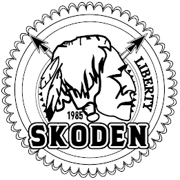 SKODEN LIBERTY 1985 logo