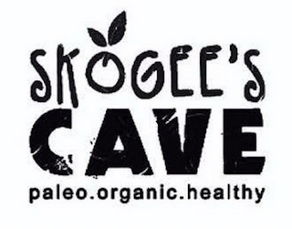 SKOGEE'S CAVE PALEO. ORGANIC. HEALTHY logo