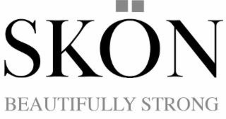 SKON BEAUTIFULLY STRONG logo