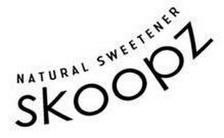 SKOOPZ NATURAL SWEETENER logo