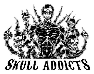 SKULL ADDICTS logo