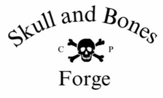 SKULL AND BONES FORGE C P logo