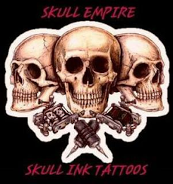 SKULL EMPIRE SKULL INK TATTOOS logo