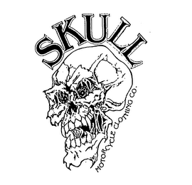 SKULL MOTORCYCLE CLOTHING CO. logo