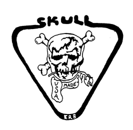 SKULL USA MADE ERB logo