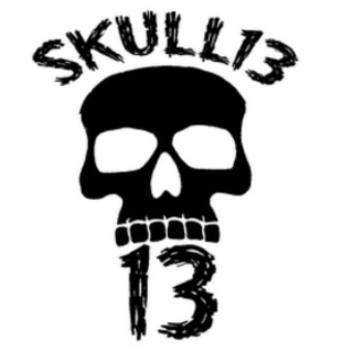 SKULL13 13 logo