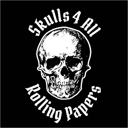 SKULLS 4 ALL ROLLING PAPERS logo
