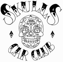 SKULLS CAR CLUB logo