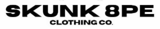 SKUNK 8PE CLOTHING CO. logo