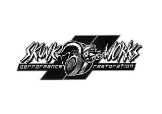 SKUNK WORKS PERFORMANCE RESTORATION logo