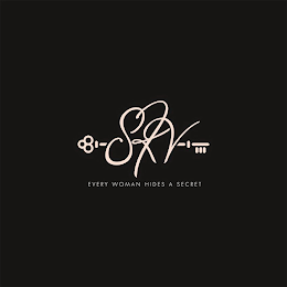 SKV EVERY WOMAN HIDES A SECRET logo