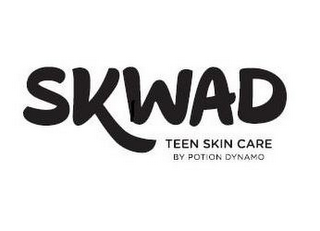 SKWAD TEEN SKIN CARE BY POTION DYNAMO logo