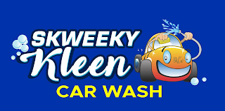 SKWEEKY KLEEN CAR WASH logo