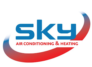 SKY AIR CONDITIONING & HEATING logo