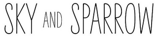 SKY AND SPARROW logo