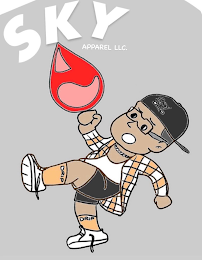 SKY DRIP APPAREL LLC SKY DRIP DRIP logo
