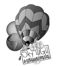 SKY HIGH PRODUCTIONS logo