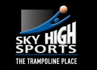 SKY HIGH SPORTS THE TRAMPOLINE PLACE logo