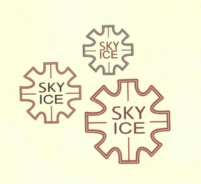 SKY ICE SKY ICE SKY ICE logo