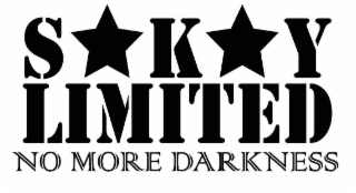 SKY LIMITED NO MORE DARKNESS logo