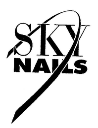 SKY NAILS logo