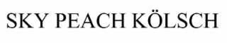 SKY PEACH KOLSCH logo