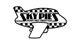 SKY PIES CHICAGO'S MOST FAMOUS PIZZA logo